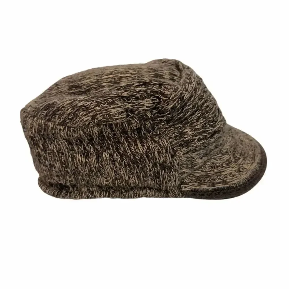 Baby Gap Brown Knit Baseball style hat M/L